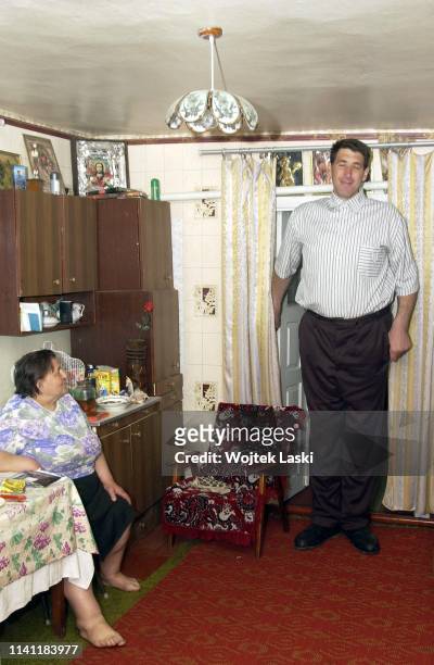 Leonid Stepanovych Stadnyk was a Ukrainian man who claimed to have stood at 8 feet 5 inches or 2.57 meters tall. Stadnyk having no interest in being...