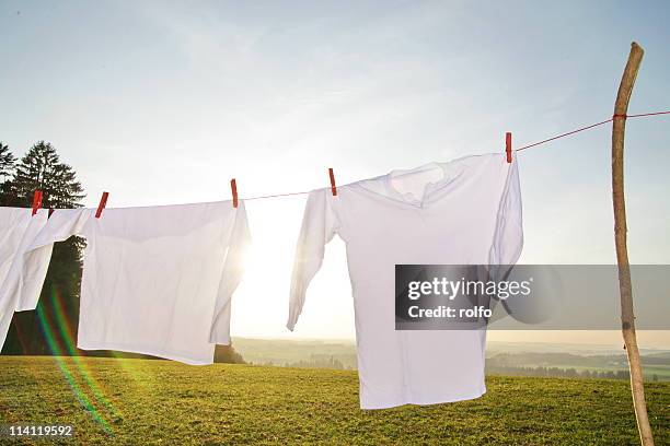 laundry - white laundry foto e immagini stock