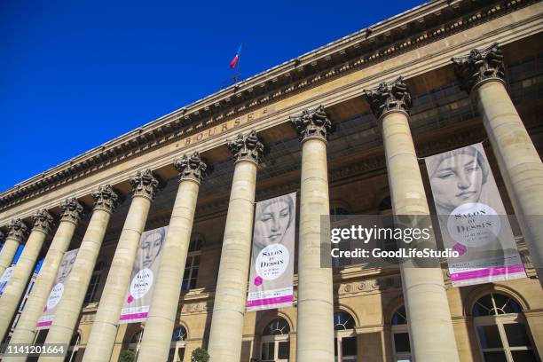 paris stock exchange - bourse stock pictures, royalty-free photos & images