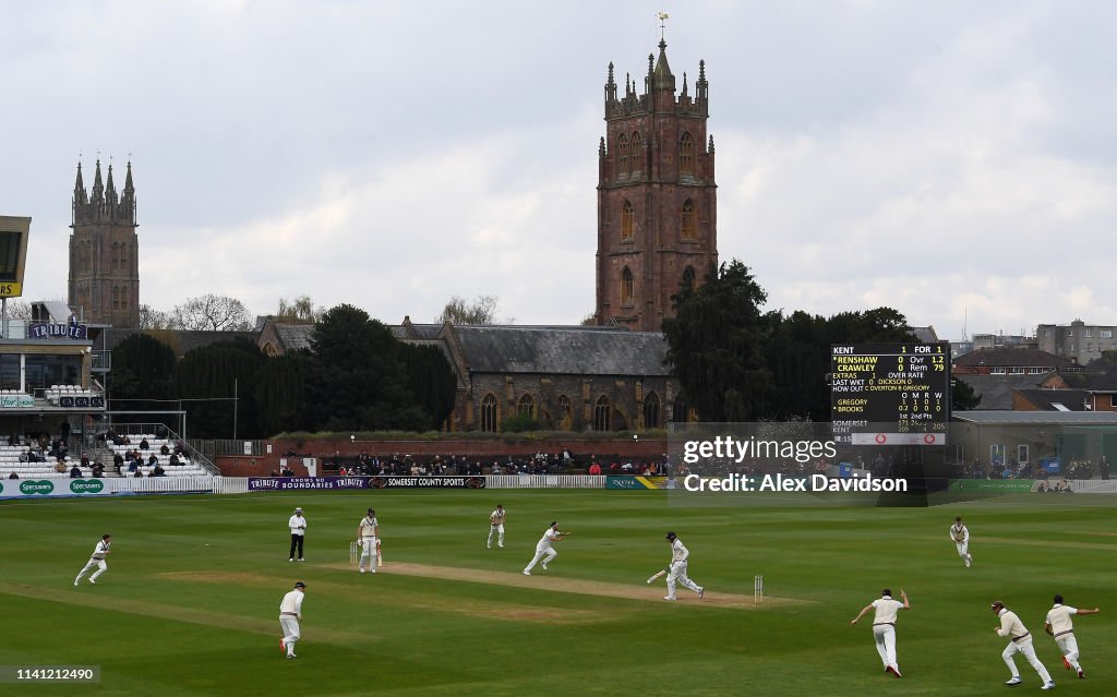 Somerset v Kent - Specsavers County Championship - Day 4