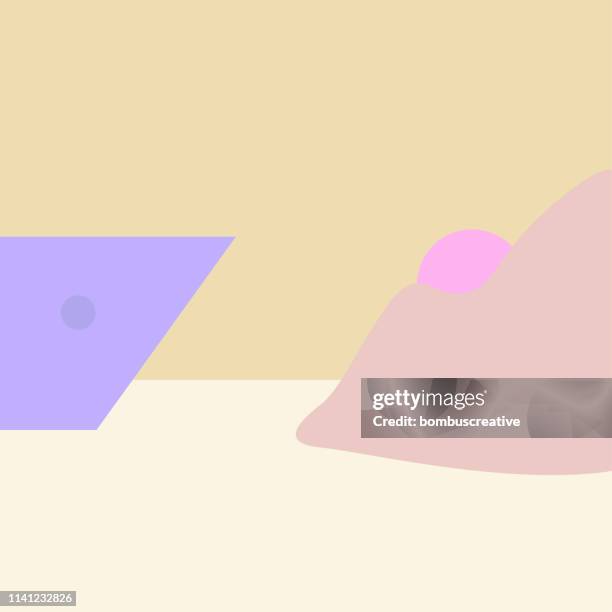 abstract nature background - screen saver stock illustrations