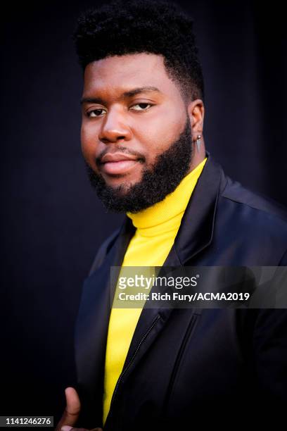 Khalid attends the 54th Academy Of Country Music Awards at MGM Grand Garden Arena on April 07, 2019 in Las Vegas, Nevada.