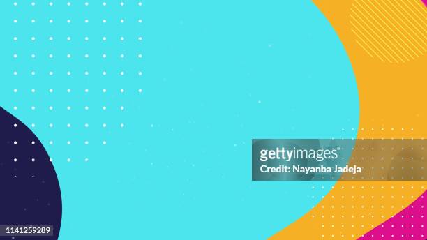 colorful geometric background - bright stock illustrations