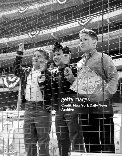 Open Day Baseball New York Mets vs Pittsburgh Pirates at Shea Stadium. In the young, hope springs eternal.