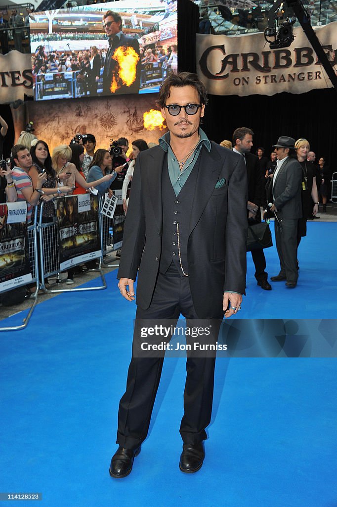 Pirates Of The Caribbean: On Stranger Tides - UK Premiere - Inside Arrivals