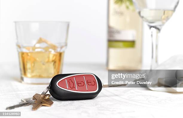 don't drink and drive - alkohol am steuer stock-fotos und bilder