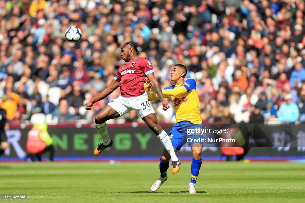 West Ham United v Southampton FC - Premier League