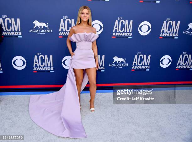 Maren Morris attends the 54th Academy Of Country Music Awards at MGM Grand Hotel & Casino on April 07, 2019 in Las Vegas, Nevada.
