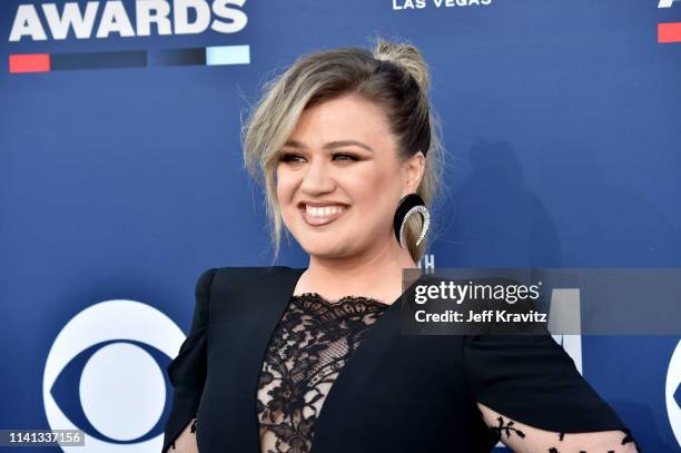 Kelly Clarkson attends the 54th Academy Of Country Music Awards at MGM Grand Hotel & Casino on April 07, 2019 in Las Vegas, Nevada.