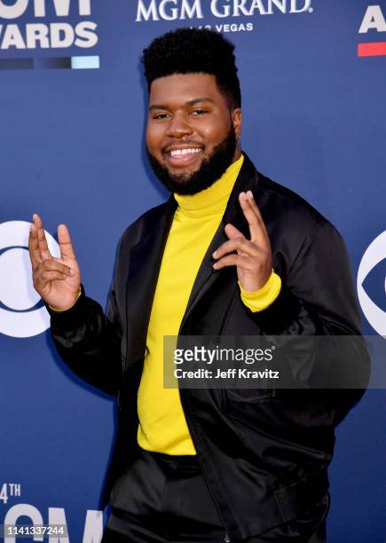 Khalid attends the 54th Academy Of Country Music Awards at MGM Grand Hotel & Casino on April 07, 2019 in Las Vegas, Nevada.