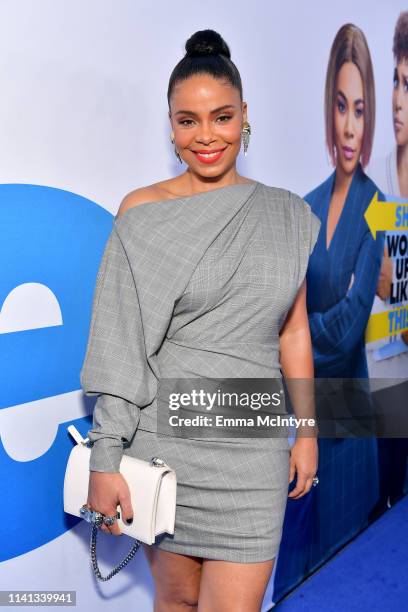 Sanaa Lathan attends the premiere of Universal Pictures "Little" at Regency Village Theatre on April 08, 2019 in Westwood, California.