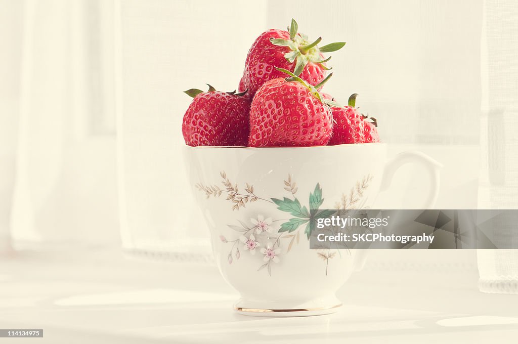 A Cup of Strawberries