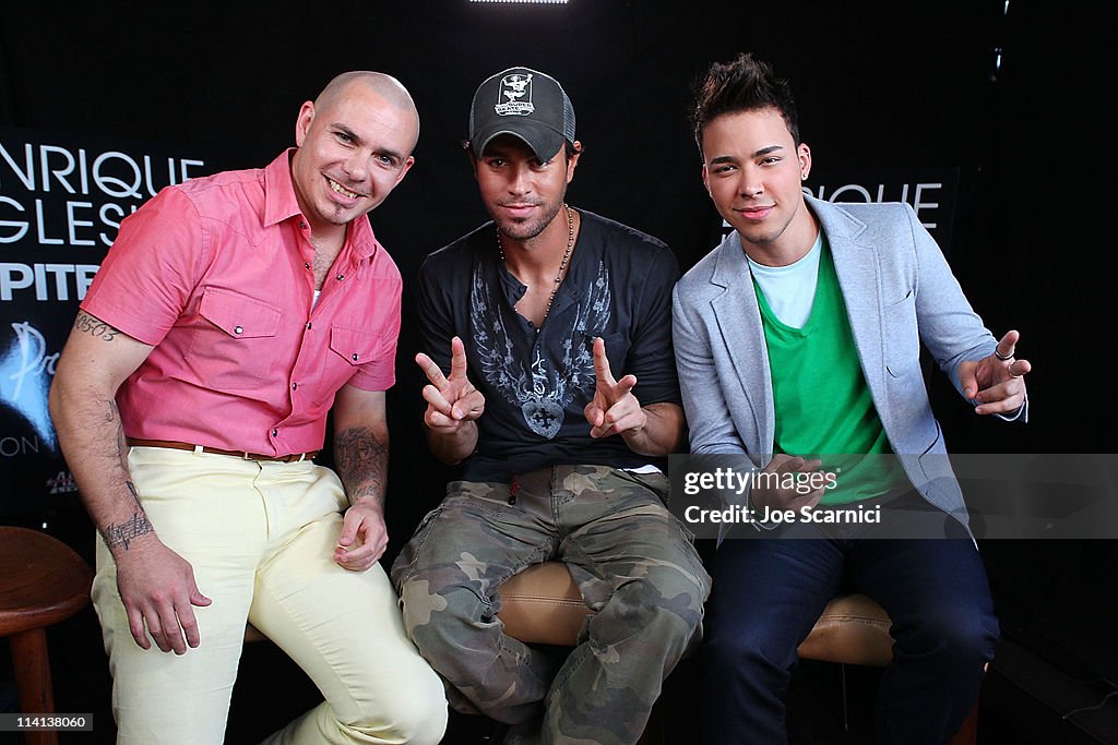 Concerts West & AEG Live Announcement For Enrique Inglesias, Pitbull And Prince Royce Fall Tour