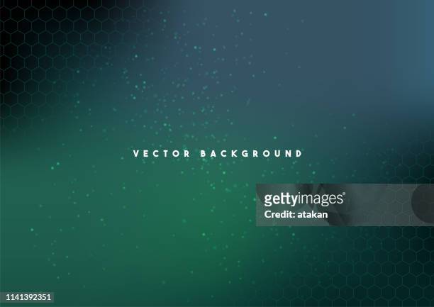 vector green technology background - green background stock illustrations
