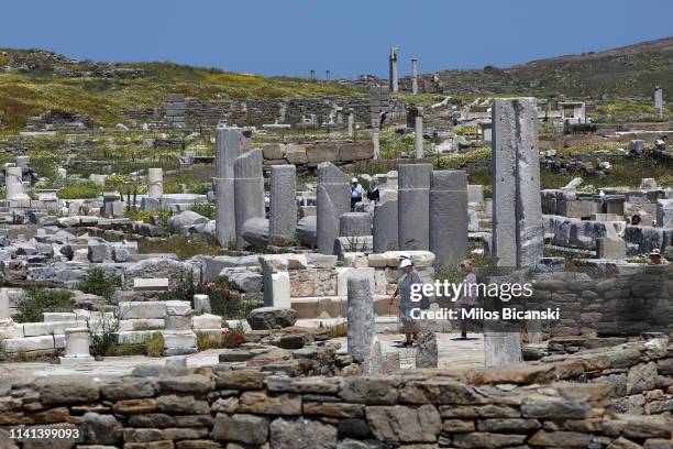 Delos Window Ancient Delos Photos and Premium High Res Pictures - Getty Images