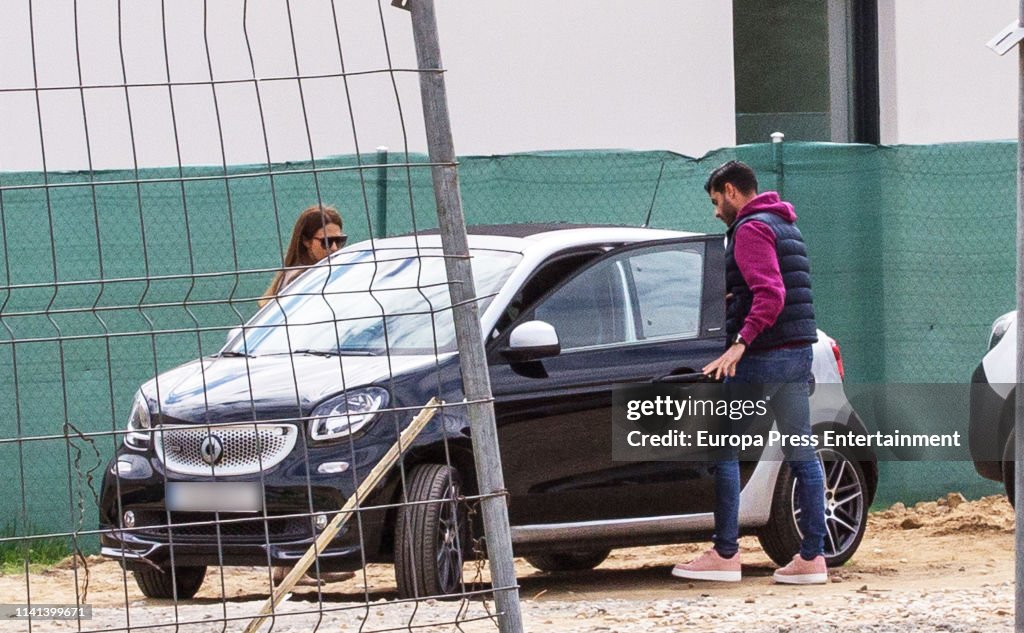 Paula Echevarria and Miguel Torres  Sighting in Madrid - April 01, 2019