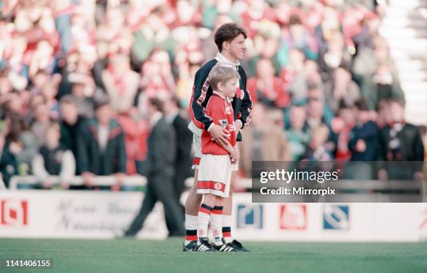 Middlesbrough 1-1 Leeds, Premier league match at the Riverside Stadium, Saturday 4th November 1995; pictured: Juninho Paulista, Brazilian attacking...