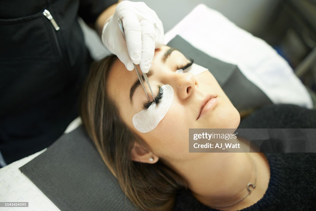 I’m achieving those perfect lash goals