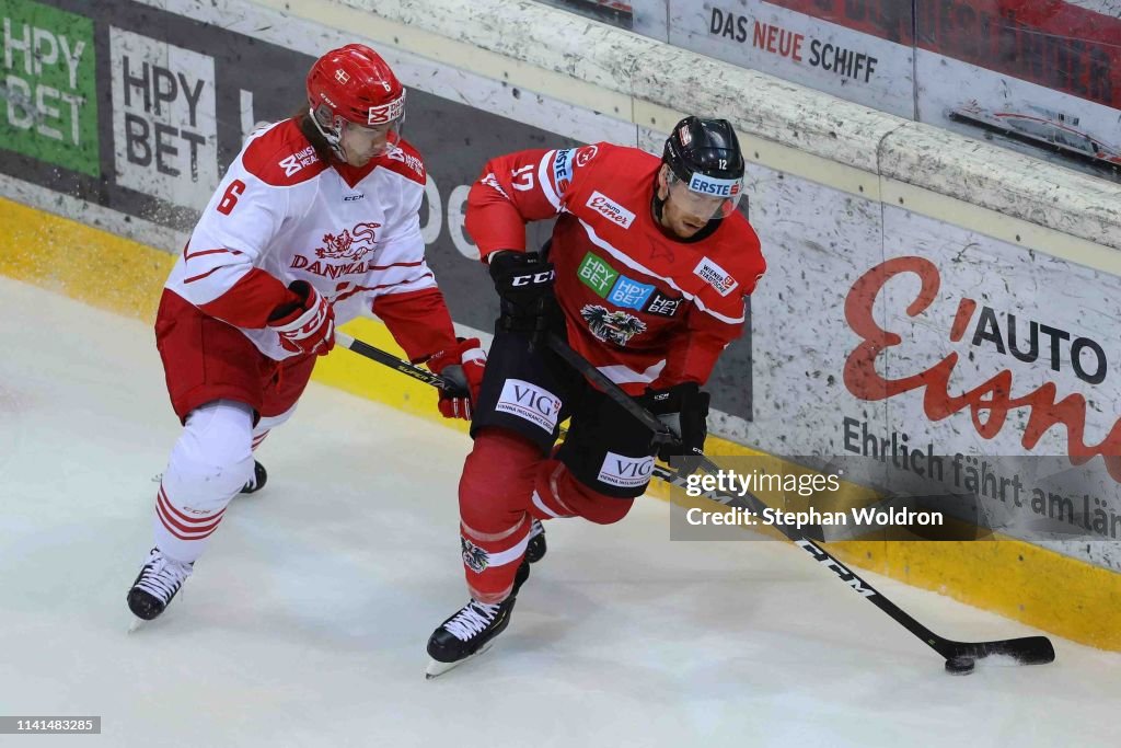 Austria v Denmark - Ice Hockey International Friendly