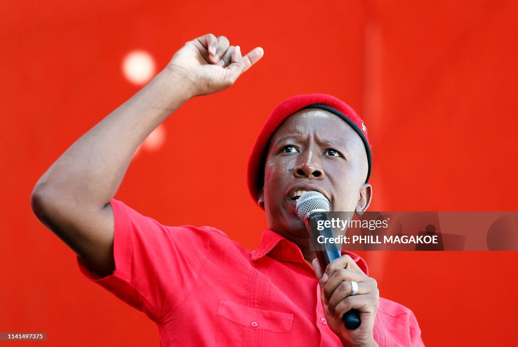SAFRICA-ELECTION-RALLY