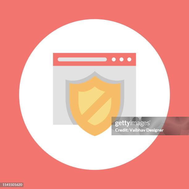 simple browser window - illustration - folder mockup stock illustrations