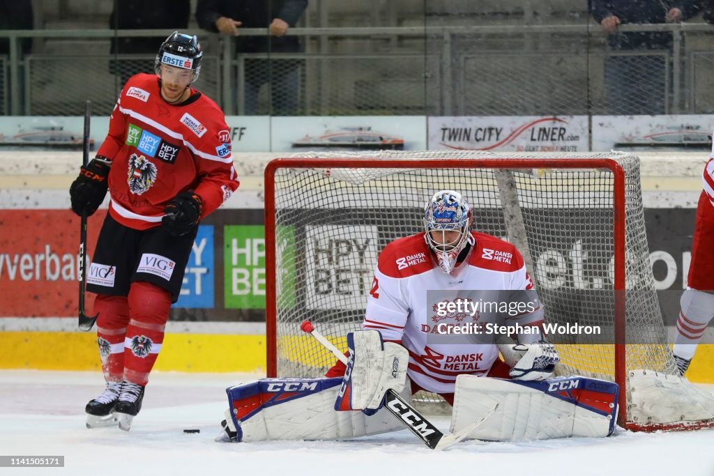 Austria v Denmark - Ice Hockey International Friendly