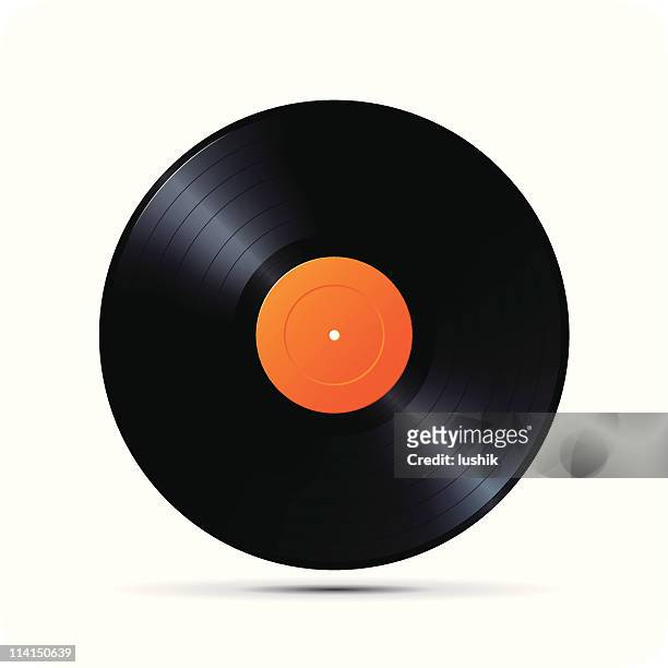 vinyl record - disk stock illustrations