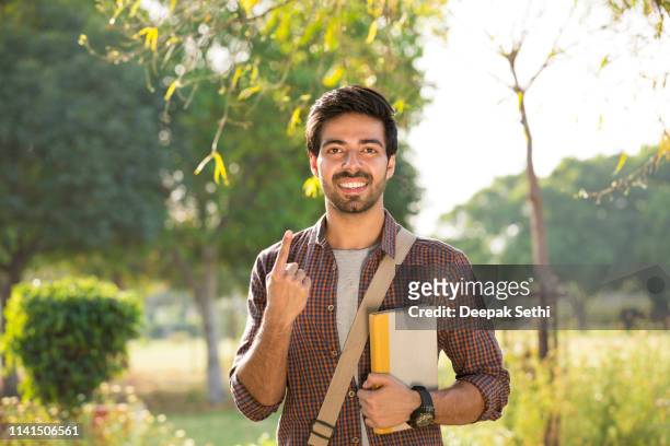 university student - stock images - indian vote stock pictures, royalty-free photos & images