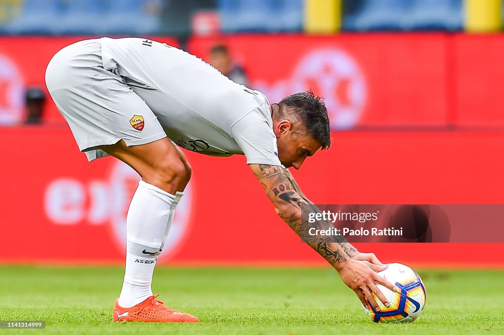 Genoa CFC v AS Roma - Serie A