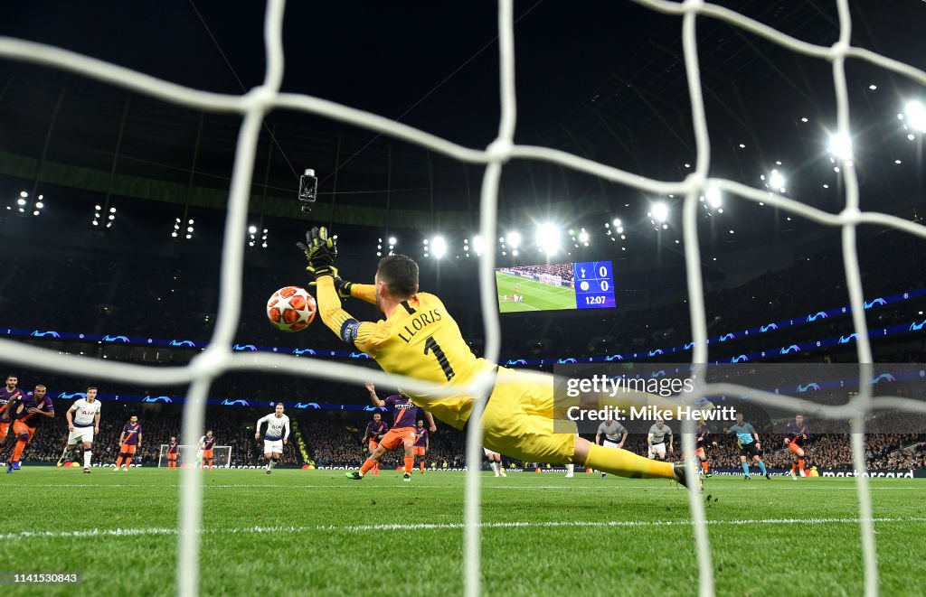 Tottenham Hotspur and Manchester City - UEFA Champions League Quarter Final: First Leg