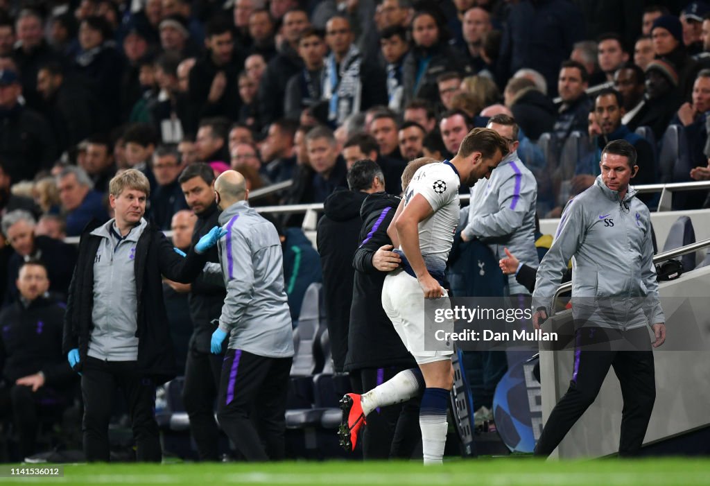 Tottenham Hotspur and Manchester City - UEFA Champions League Quarter Final: First Leg