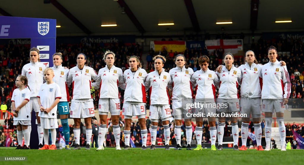 England Women v Spain Women - International Friendly