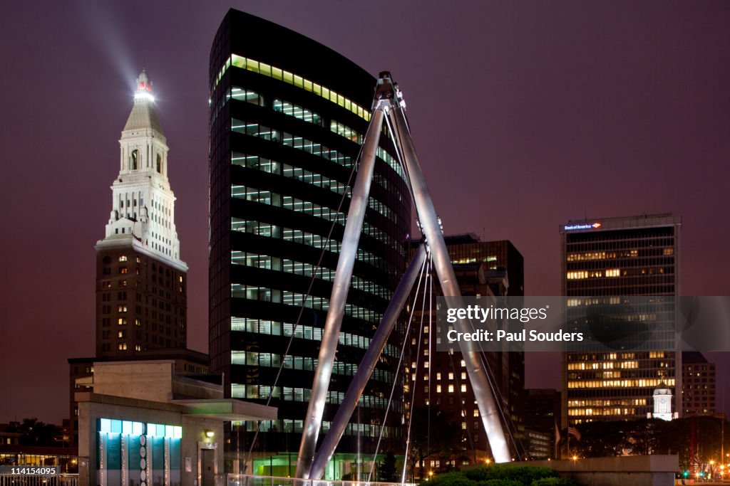 City Skyline, Hartford, Connecticut