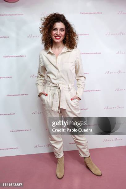 Actress Cayetana Cabezas attends the concert of Nancys Rubias at Barcelo Theater on April 09, 2019 in Madrid, Spain.