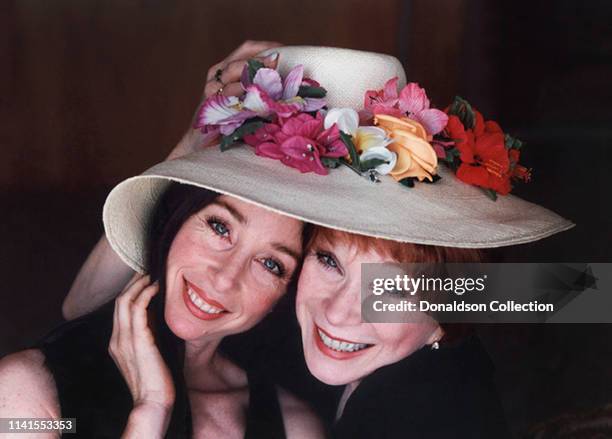 Shirley MacLaine with her daughter Sachi Parker circa 1996.