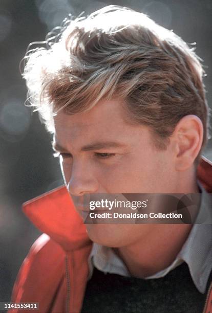 Actor Troy Donahue poses for a portrait in 1960. "n