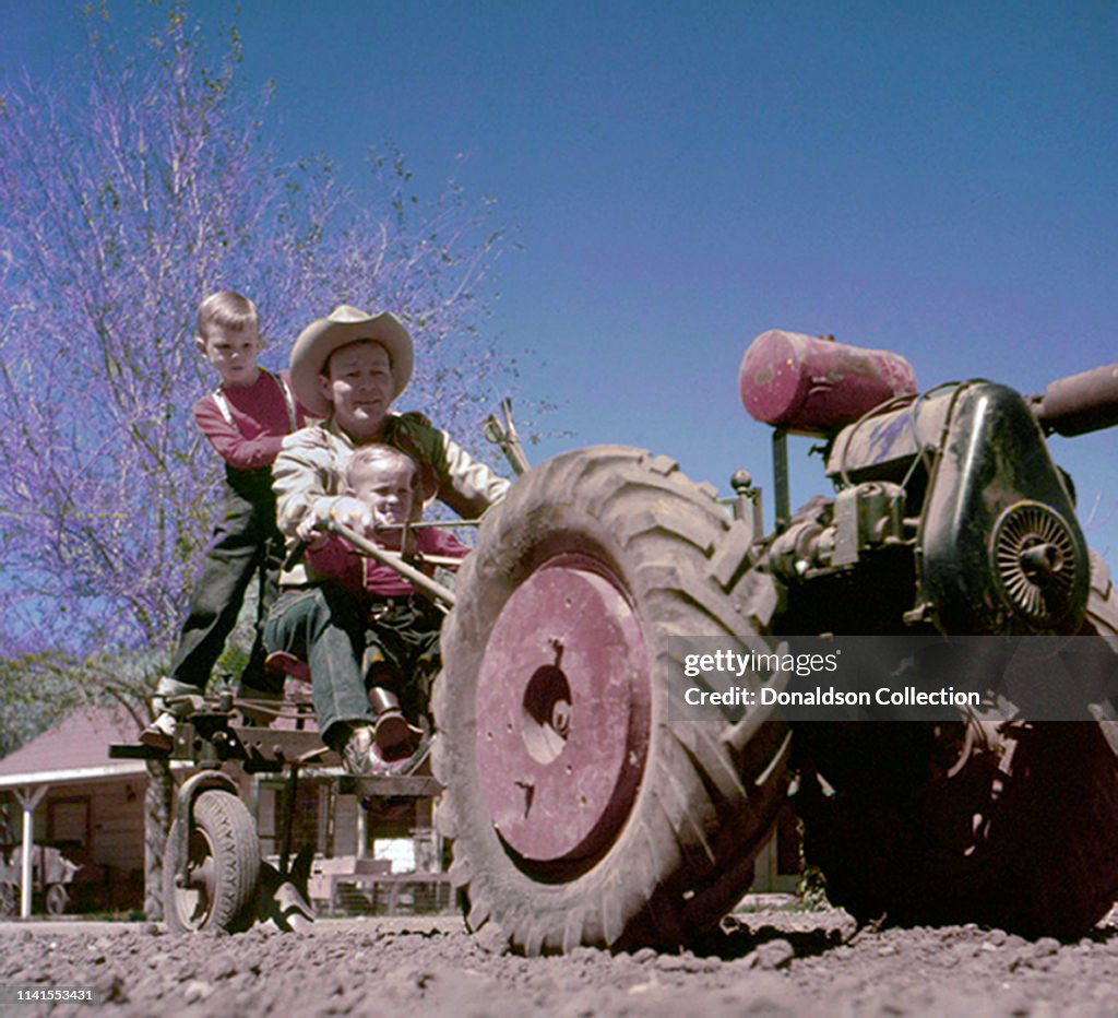 Roy Rogers and Sons at Home