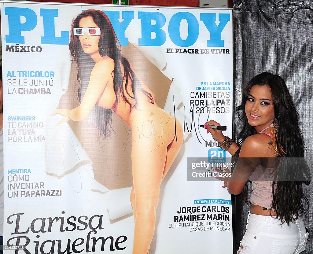Larissa Riquelme Releases Playboy In Mexico