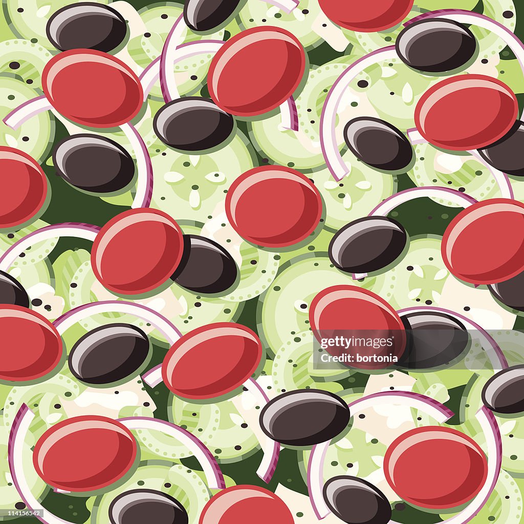 Insalata greca sfondo