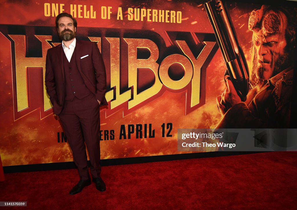 "Hellboy" New York Screening