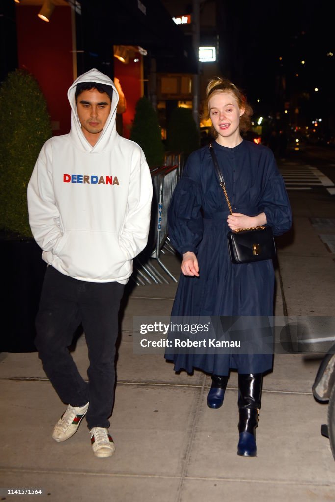 Celebrity Sightings in New York City - May 4, 2019