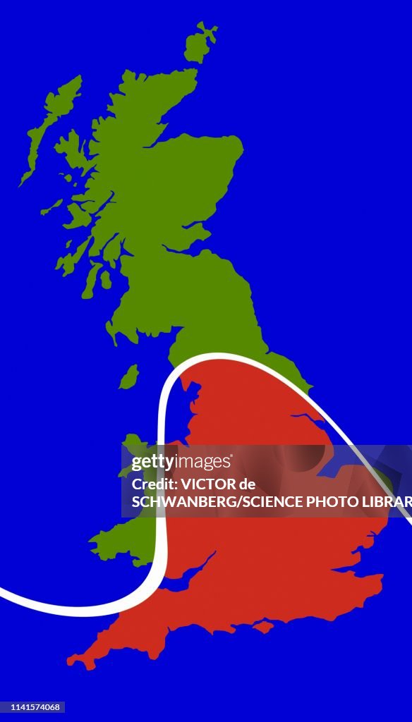 Uk Jet Stream High-Res Vector Graphic - Getty Images
