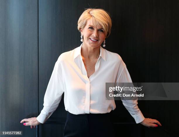 Julie Bishop attends the 2019 White Shirt Campaign Launch on April 10, 2019 in Sydney, Australia.