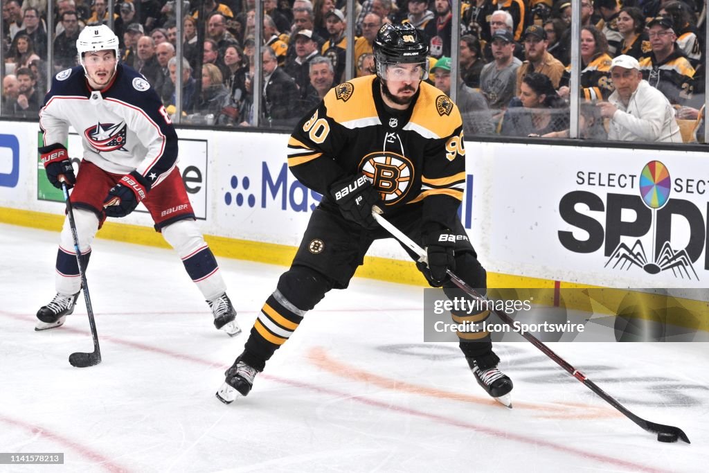 NHL: MAY 04 Stanley Cup Playoffs Second Round - Blue Jackets at Bruins