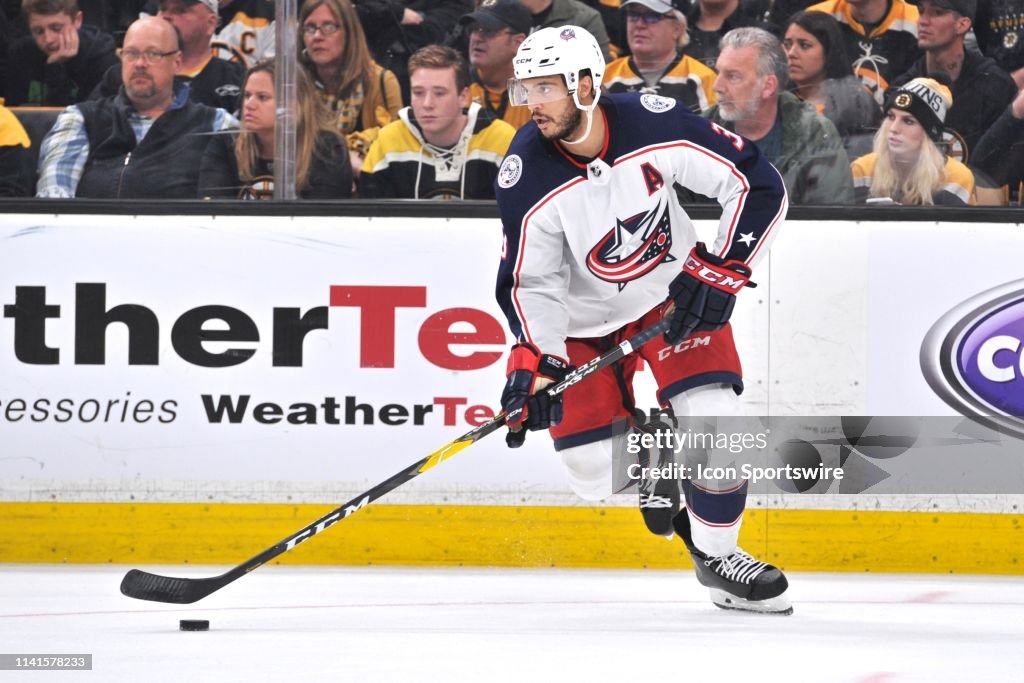 NHL: MAY 04 Stanley Cup Playoffs Second Round - Blue Jackets at Bruins