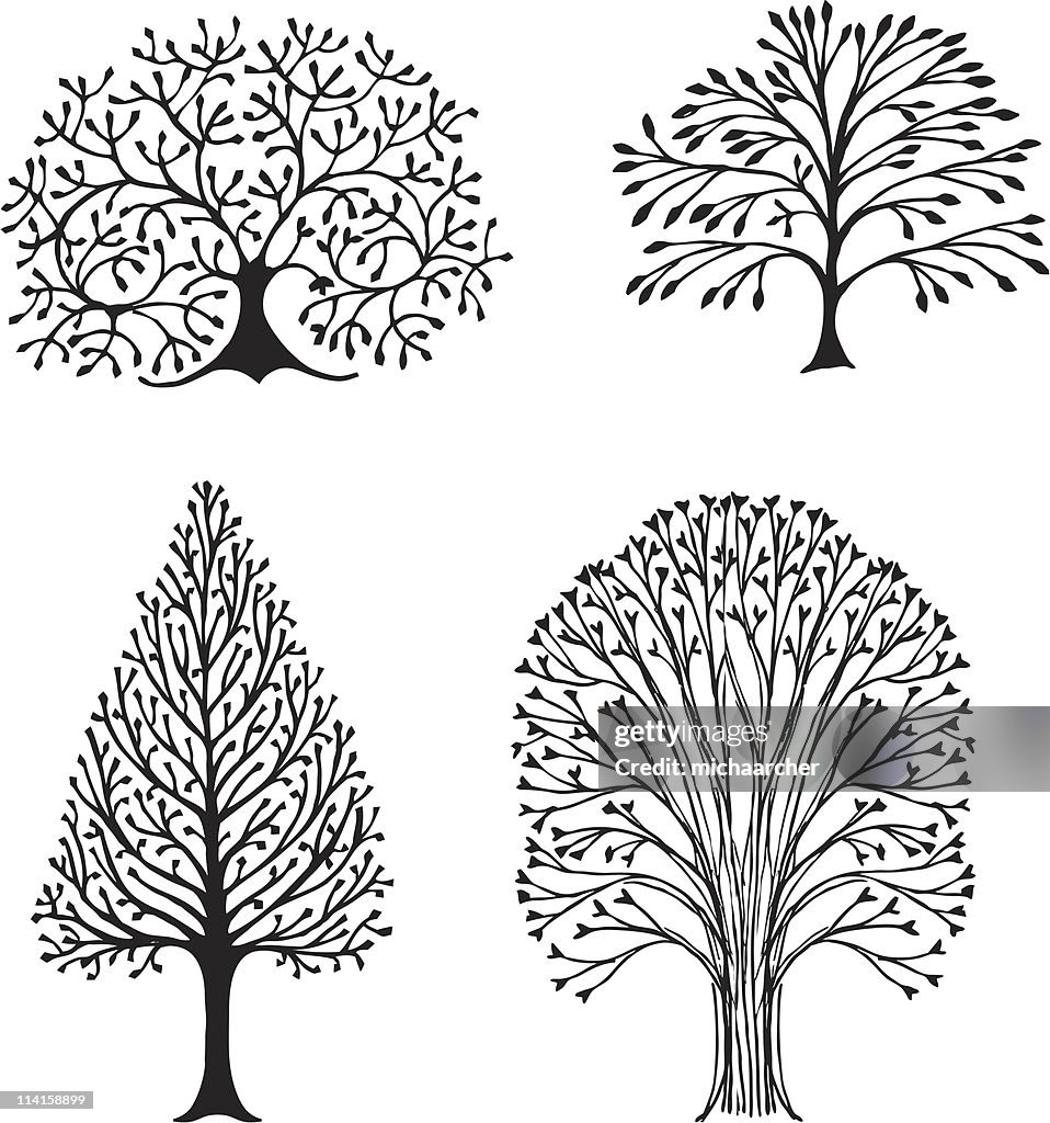 Four Trees