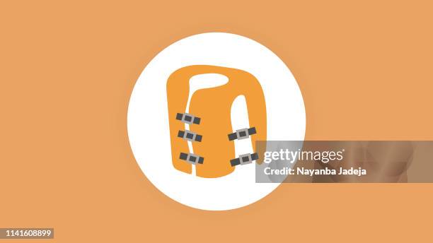 illustrations, cliparts, dessins animés et icônes de icône de gilet de sauvetage - bouée sauvetage