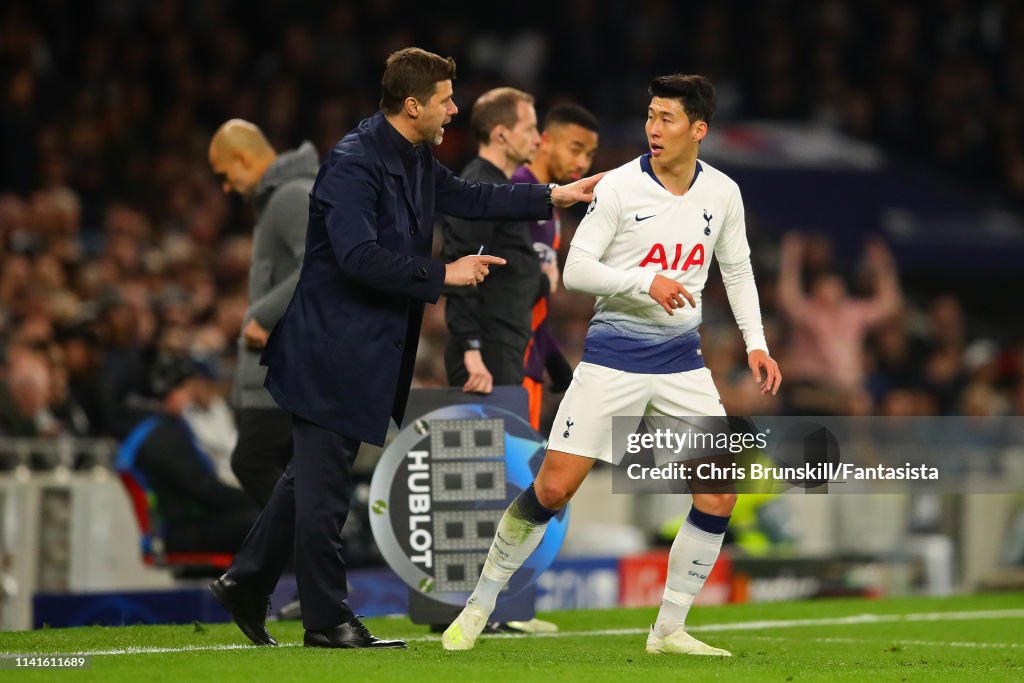 Tottenham Hotspur and Manchester City - UEFA Champions League Quarter Final: First Leg