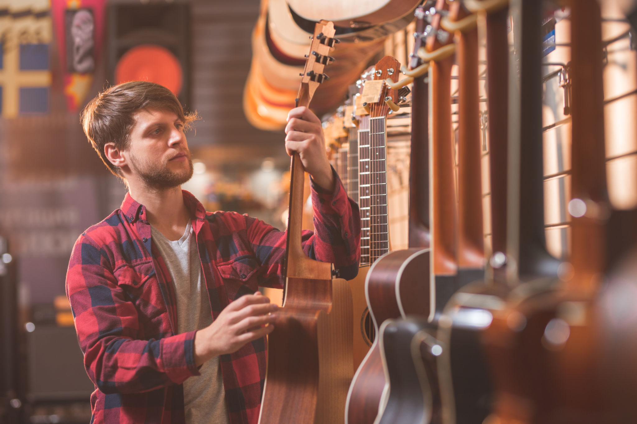 guitar store