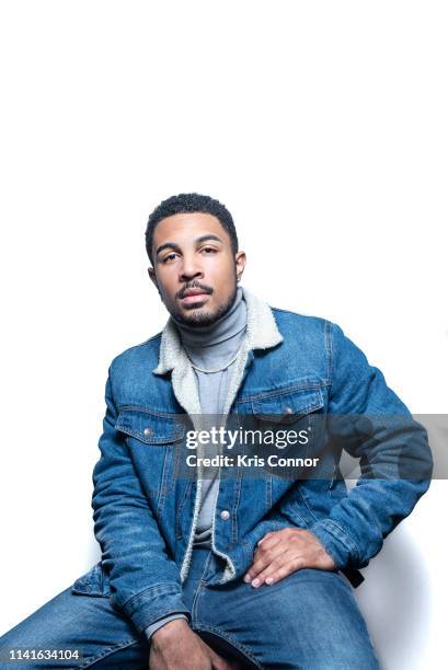 Singer Anthony Lewis poses for a portrait on April 26, 2019 in Brooklyn, New York.